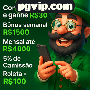pgvip.com Indique amigos para receber um bônus